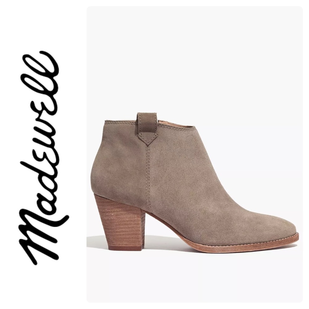 Madewell | The Billie Boot in Suede